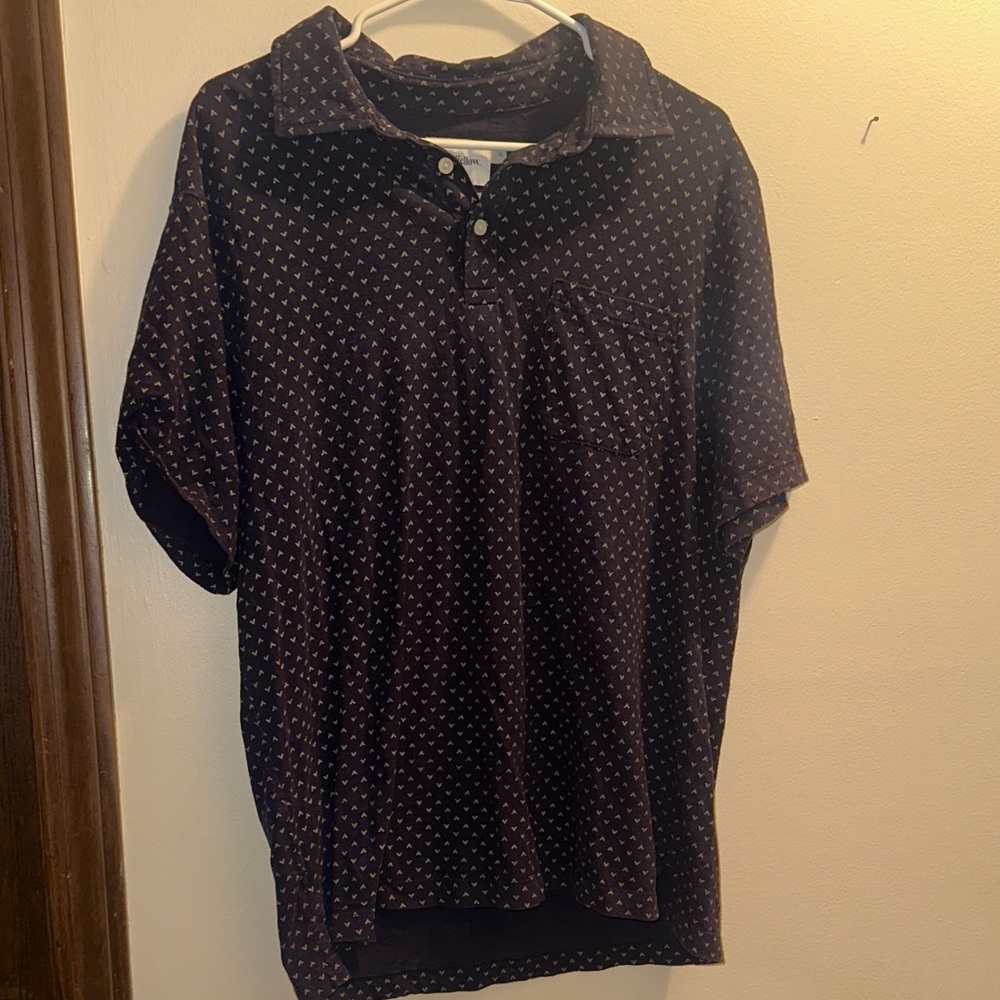 Men's Navy Blue Comfort Wear Polo Shirt
